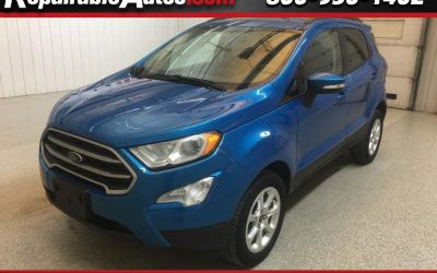 2018 Ford Ecosport SE AWD Repairable Hail Damage