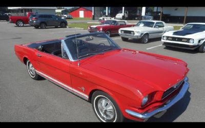 1966 Ford Mustang 2DR Conv