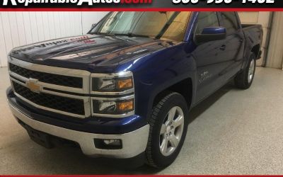 2014 Chevrolet Silverado 1500 LT Crew Cab 4WD Repairable Hail Damage