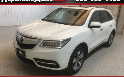 2014 Acura MDX SH-AWD Repaired Roof Damage