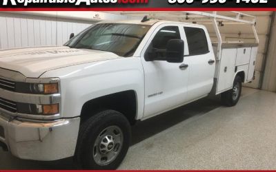 2016 Chevrolet Silverado 2500HD Work Truck Crew Cab 2WD Repaired Front Damage