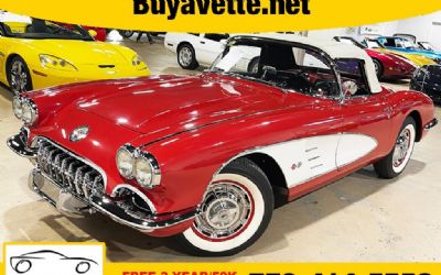 1960 Chevrolet Corvette Convertible *body-Off, One Owner Since 1972*