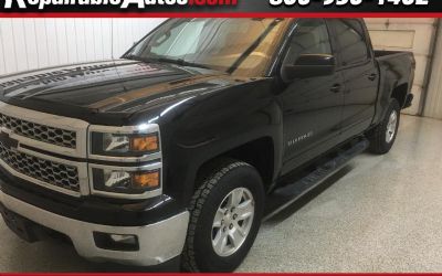 Photo of a 2015 Chevrolet Silverado 1500 LT Crew Cab 4WD Repairable Rear Damage for sale