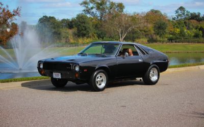 1969 AMC AMX 390 V8, 4-Speed