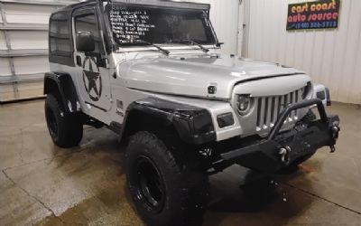 Photo of a 2004 Jeep Wrangler X for sale
