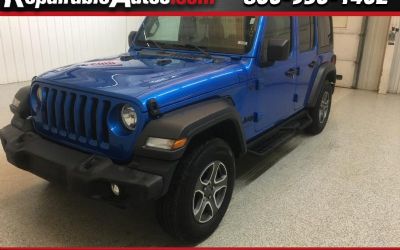 2022 Jeep Wrangler Unlimited Sport 4WD Repairable Rear Damage