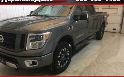 2018 Nissan Titan XD PRO-4X Crew Cab 4WD Repairable Undercarriage Damag