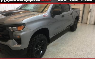 Photo of a 2025 Chevrolet Silverado 1500 Trail Boss Crew Cab 4WD Repaired Rear Damage for sale