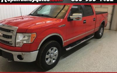 Photo of a 2013 Ford F-150 XLT Supercrew 4WD Repaired Front Damage for sale