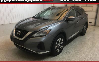 Photo of a 2019 Nissan Murano SV AWD Repairable Hail Damage for sale