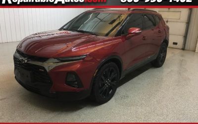 Photo of a 2019 Chevrolet Blazer RS AWD Repairable Hail Damage for sale