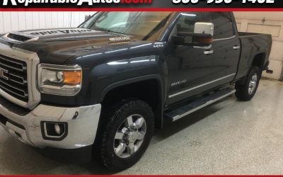 Photo of a 2019 GMC Sierra 2500HD SLT Crew Cab 4WD Repairable Undercarriage Damage for sale