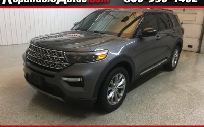 Photo of a 2022 Ford Explorer Limited AWD Repaired Theft Damage for sale