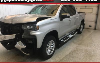 2021 Chevrolet Silverado 1500 LT Crew Cab 4WD Repairable Front Damage