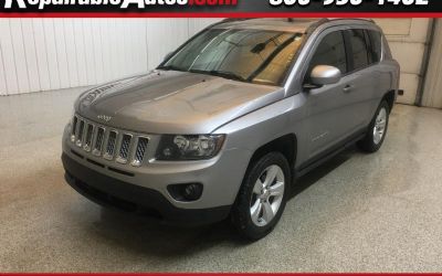 Photo of a 2016 Jeep Compass Latitude 4WD Repairable Hail Damage for sale