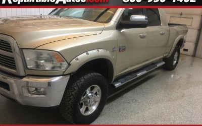 2011 Dodge RAM 2500 Laramie Mega Cab 4WD Repairable Rear Damage