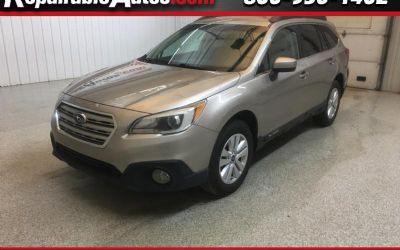 Photo of a 2016 Subaru Outback 2.5I Premium AWD Repairable Hail Damage for sale