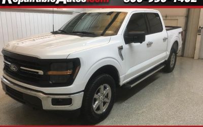 Photo of a 2024 Ford F-150 XLT Supercrew 4WD Repaired Rear Damage for sale