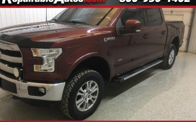 Photo of a 2016 Ford F-150 Lariat Supercrew 4WD Repairable Rear Damage for sale