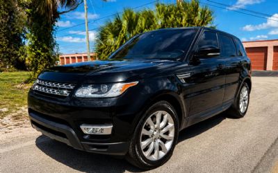 2016 Land Rover Range Rover Sport TD6 HSE RWD