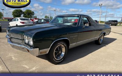 1970 Chevrolet El Camino Vinyl Black