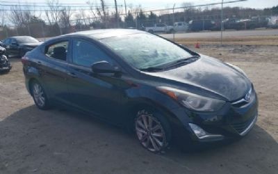 Photo of a 2015 Hyundai Elantra SE for sale