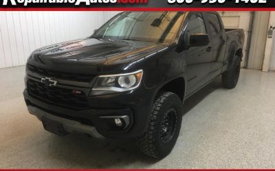 Photo of a 2022 Chevrolet Colorado Z71 Crew Cab 4WD Repaired Rear Damage for sale