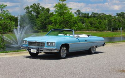 1975 Chevrolet Caprice Classic Convertible, Low Miles, Original Survivor