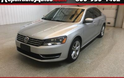 Photo of a 2015 Volkswagen Passat TDI SE Repairable Hail Damage for sale
