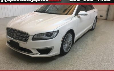 Photo of a 2017 Lincoln MKZ Reserve AWD Repairable Hail Damage for sale