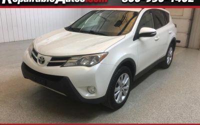 Photo of a 2014 Toyota RAV4 Limited AWD Repairable Hail Damage for sale