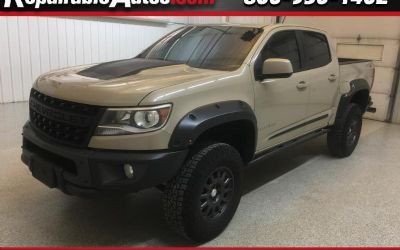 Photo of a 2021 Chevrolet Colorado ZR2 Crew Cab 4WD Repaired Undercarriage Damage for sale