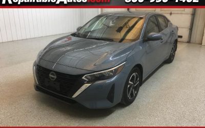 Photo of a 2025 Nissan Sentra SV Repairable Hail Damage for sale