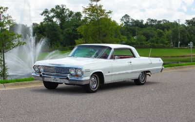 1963 Chevrolet Impala SS Original 327 V8 Automatic With Low Miles, AC, Restored