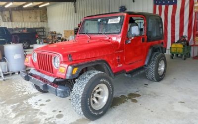Photo of a 2000 Jeep Wrangler SE for sale