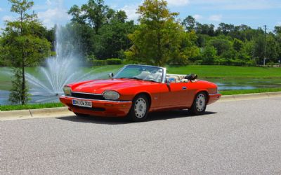 1995 Jaguar XJS Convertible, 68,285 Original Miles