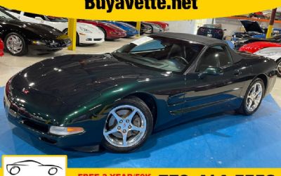 2001 Chevrolet Corvette 1SC Convertible