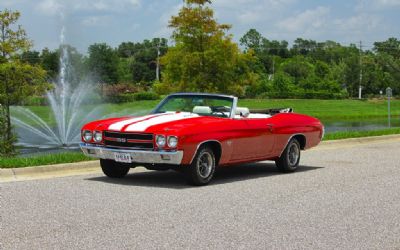 1970 Chevrolet Chevelle SS Convertible, 396 Big Block, 4 Speed