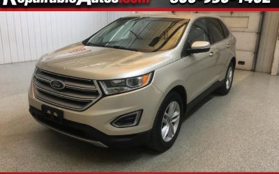 Photo of a 2018 Ford Edge SEL AWD Repairable Hail Damage for sale