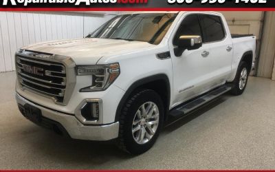 Photo of a 2021 GMC Sierra 1500 SLT Crew Cab 4WD Repairable Hail Damage for sale
