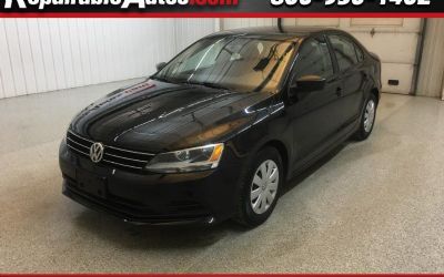 Photo of a 2015 Volkswagen Jetta S Repairable Hail Damage for sale