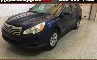 Photo of a 2010 Subaru Outback 2.5I AWD Repairable Hail Damage for sale