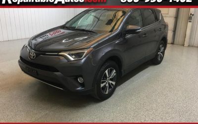 Photo of a 2016 Toyota RAV4 XLE AWD Repairable Hail Damage for sale