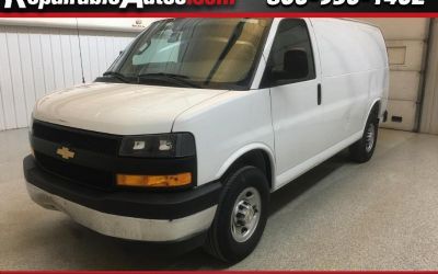 Photo of a 2025 Chevrolet Express 2500 Cargo Van Repairable Rear Damage for sale