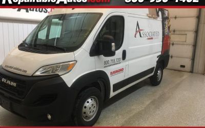 Photo of a 2023 Ram Promaster 2500 High Roof 136 Repairable Hail Damage for sale