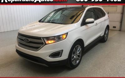 Photo of a 2016 Ford Edge Titanium Repairable Hail Damage for sale