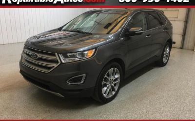 Photo of a 2018 Ford Edge Titanium AWD Repairable Hail Damage for sale