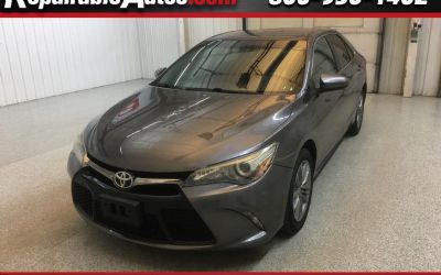 Photo of a 2016 Toyota Camry XLE Repairable Hail Damage for sale