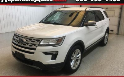 Photo of a 2019 Ford Explorer XLT 4WD Repairable Hail Damage for sale