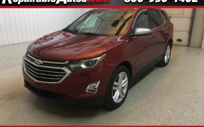 Photo of a 2019 Chevrolet Equinox Premier AWD Repairable Hail Damage for sale